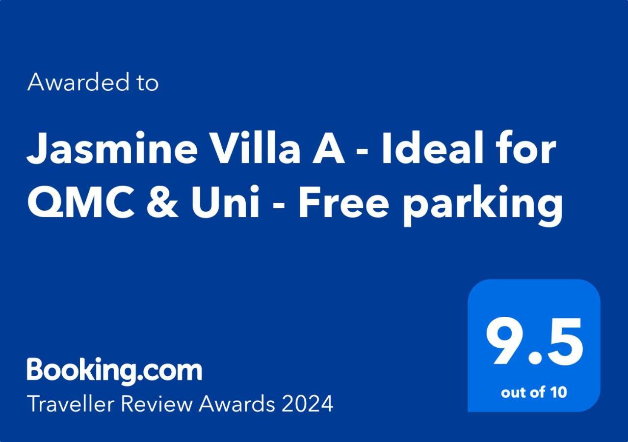 Jasmine Villa A - Ideal For Qmc & Uni - Free Parking Nottingham Exterior photo